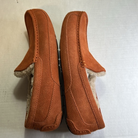 UGG ASCOT LUMBER SUEDE EVERDAY GO TO WATER RESISTANT COSY SLIPPER LOAFER SZ 10 - Picture 7 of 12